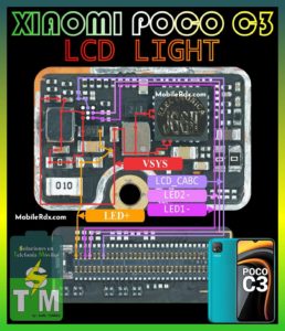 Xiaomi Poco C3 Backlight Ways   Repair Display Light Problem 258x300