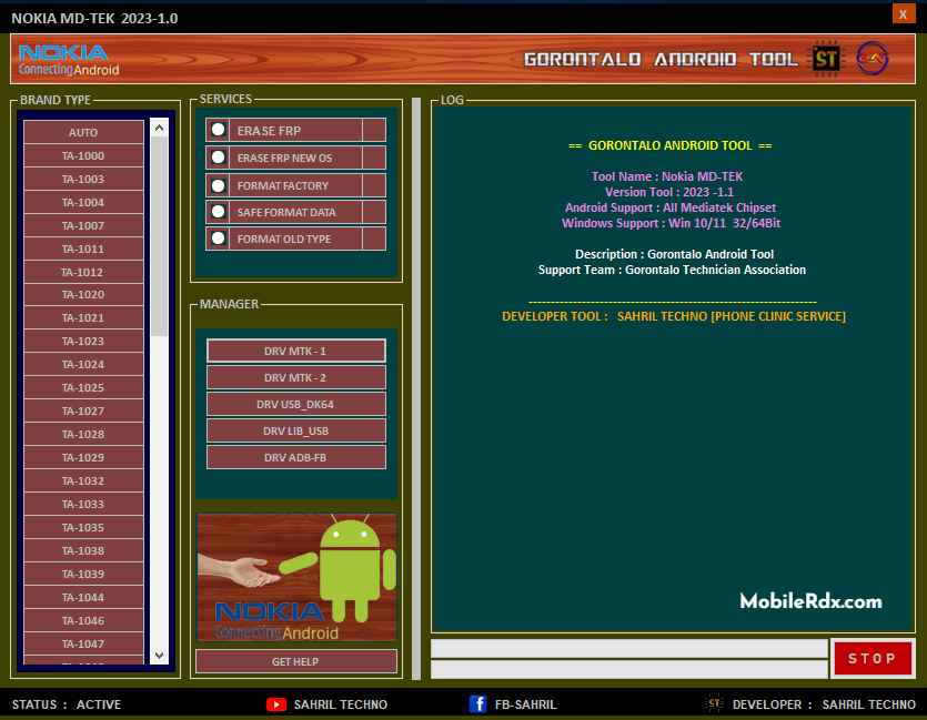NOKIA MD TEK Tool 4 NOKIA MD TEK Tool 4