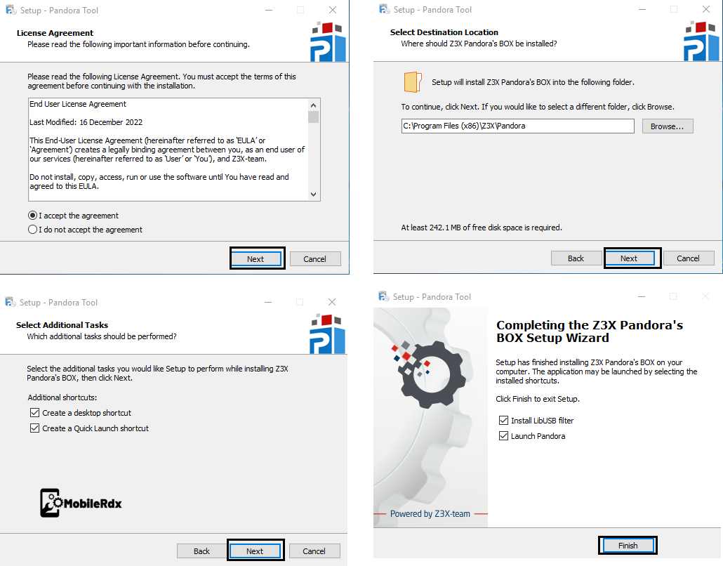 Install Z3X Pandora PRO Tool Install Z3X Pandora PRO Tool