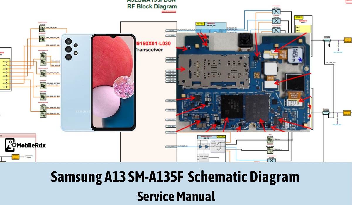 Samsung A13 SM-A135F Schematic Diagram | Service Manual