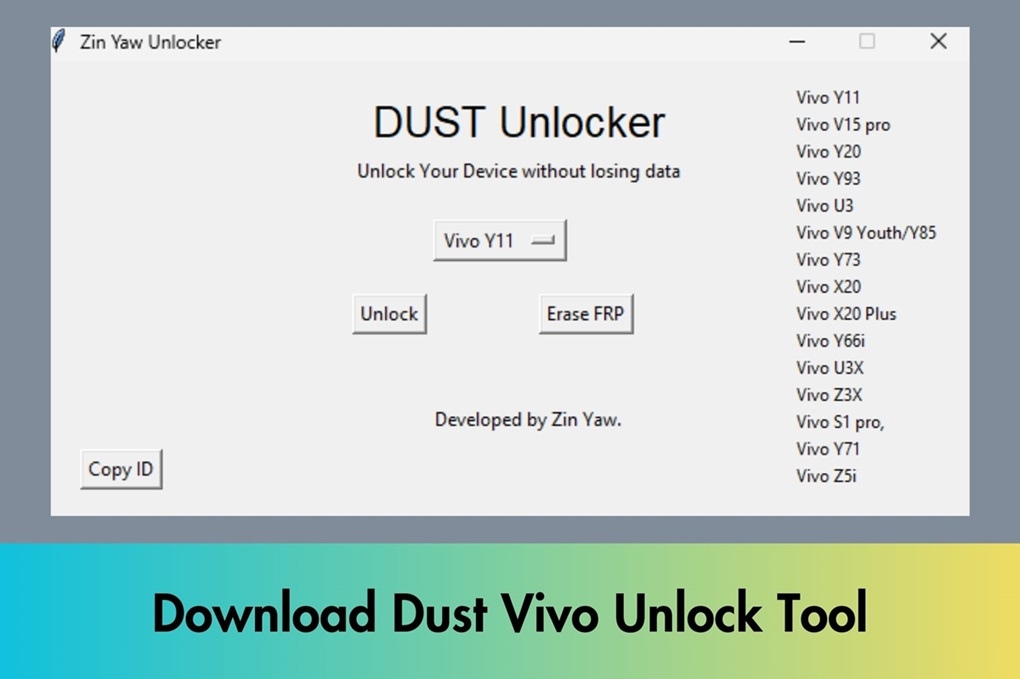 Download Dust Vivo Unlock Tool Without Data Loss Download Dust Vivo Unlock Tool Without Data Loss