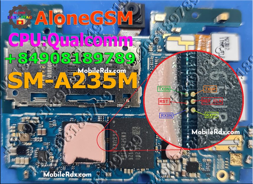 Samsung A23 5G A236M UFS ISP PinOUT Samsung A23 5G A236M UFS ISP PinOUT