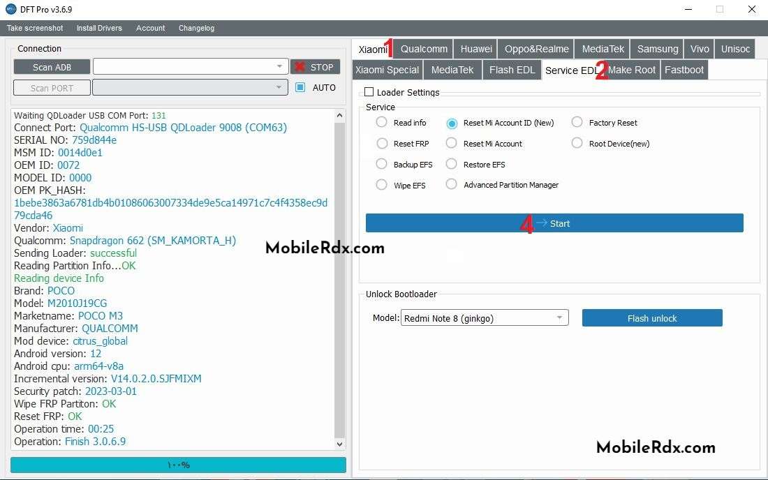 Xiaomi Poco M3 FRP Bypass Using DFT Pro Tool Xiaomi Poco M3 FRP Bypass Using DFT Pro Tool