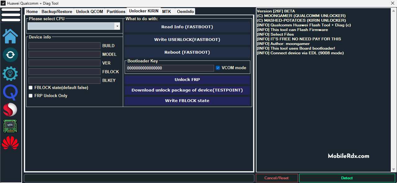 Huawei Qualcomm And Diag Tool 2 Huawei Qualcomm And Diag Tool 2