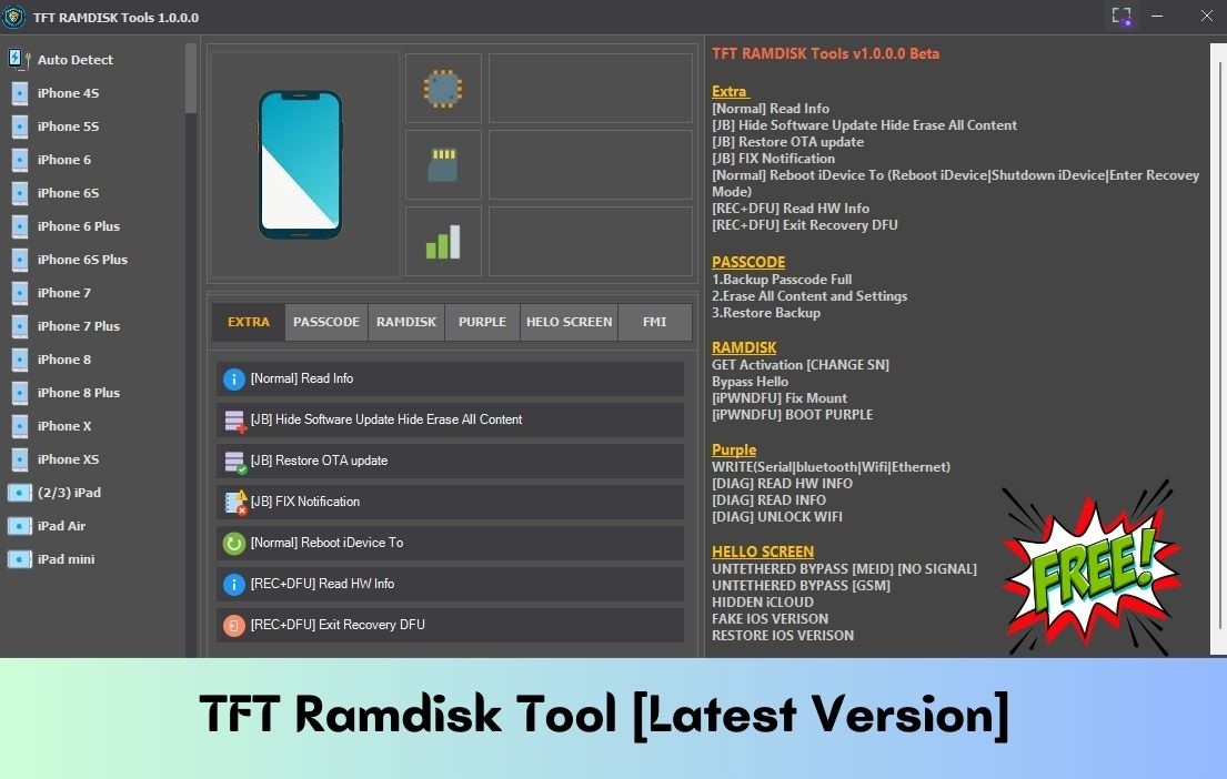 Download TFT Ramdisk Tool Latest Version Download TFT Ramdisk Tool Latest Version