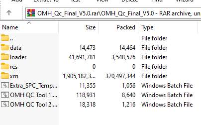 OMH QC Service Tool 4 OMH QC Service Tool 4