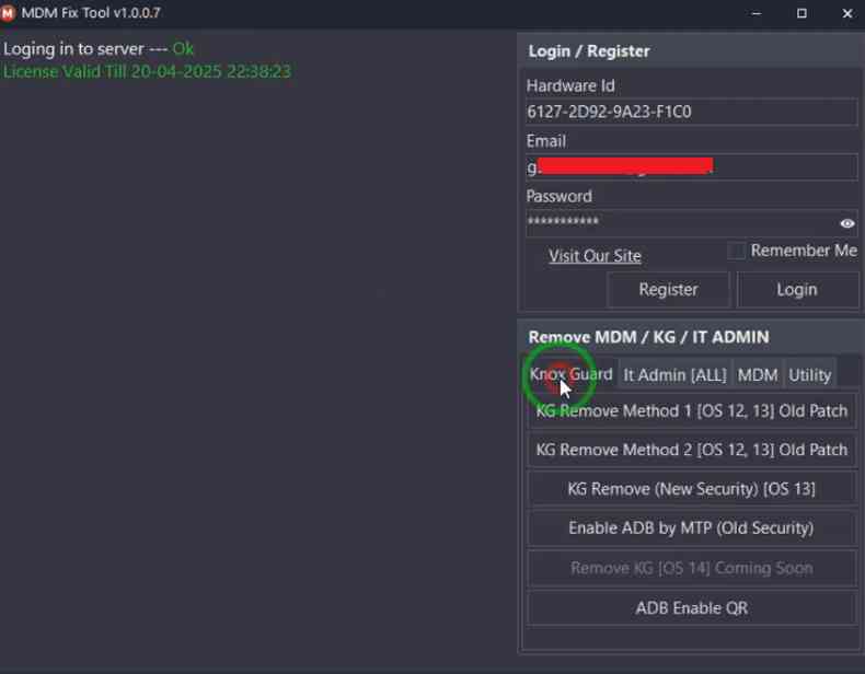 MDM Fix Tool 1 MDM Fix Tool 1
