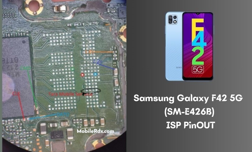 Samsung Galaxy F42 5G SM E426B ISP PinOUT