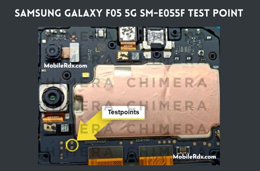 Samsung Galaxy F05 SM E055F Test Point Samsung Galaxy F05 SM E055F Test Point