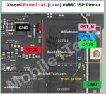 Xiaomi Redmi 14C EMMC ISP PinOUT 150x133 Xiaomi Redmi 14C EMMC ISP PinOUT 150x133