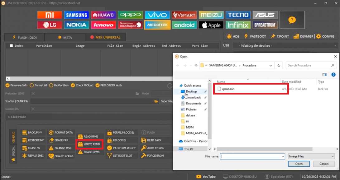 unlock toool mtk RPMB File 2 unlock toool mtk RPMB File 2