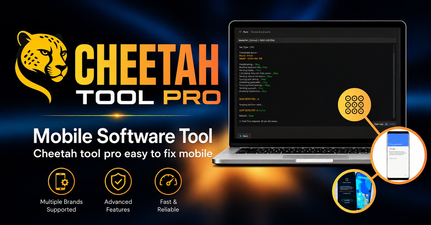 Cheetah Tool Pro Main Interface Cheetah Tool Pro Main Interface