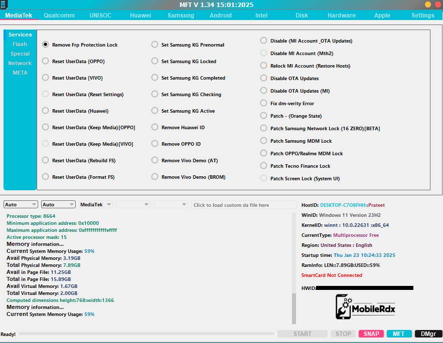 MFT Mobile Fix Tool 2 MFT Mobile Fix Tool 2