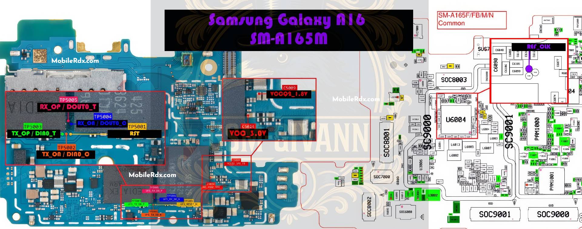 Samsung Galaxy A16 SM A165M ISP PinOUT New 1 Samsung Galaxy A16 SM A165M ISP PinOUT New 1