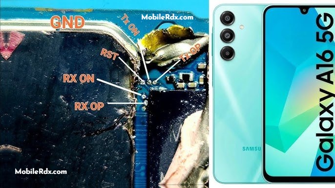Samsung Galaxy A16 SM A165M ISP PinOUT New Samsung Galaxy A16 SM A165M ISP PinOUT New