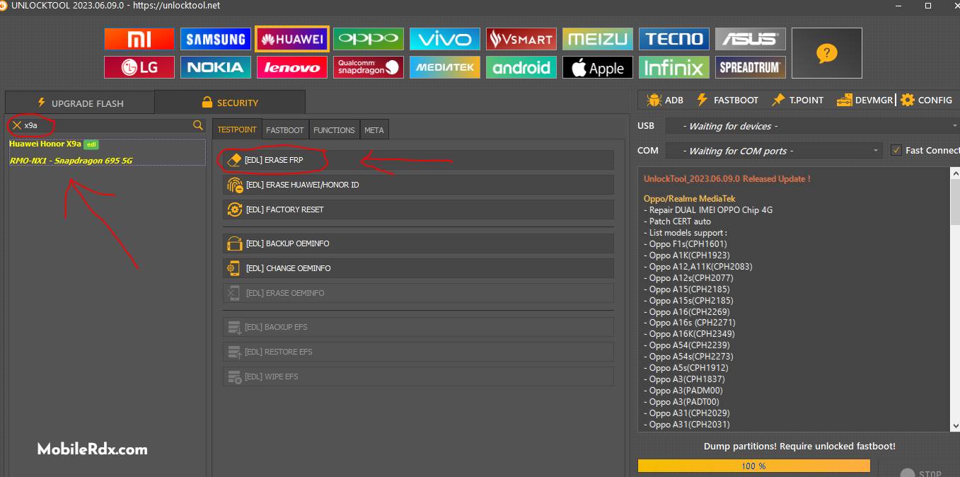 Honor X9a Frp Bypass Using Unlocktool Honor X9a Frp Bypass Using Unlocktool