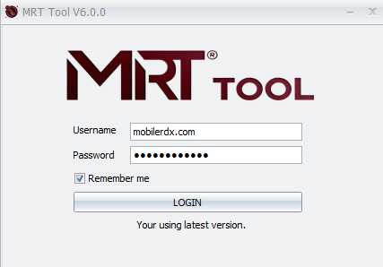 MRT Tool account login MRT Tool account login