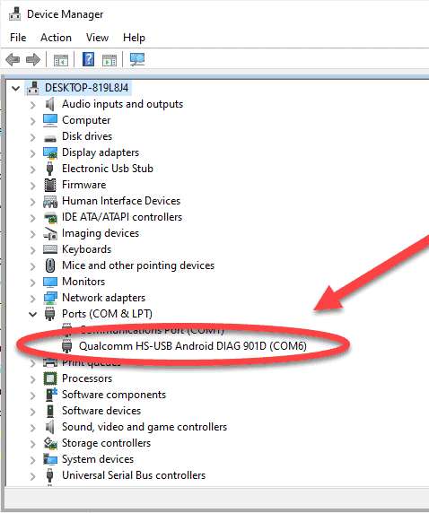 Qualcomm HS USB Diagnostics 9091 Qualcomm HS USB Diagnostics 9091