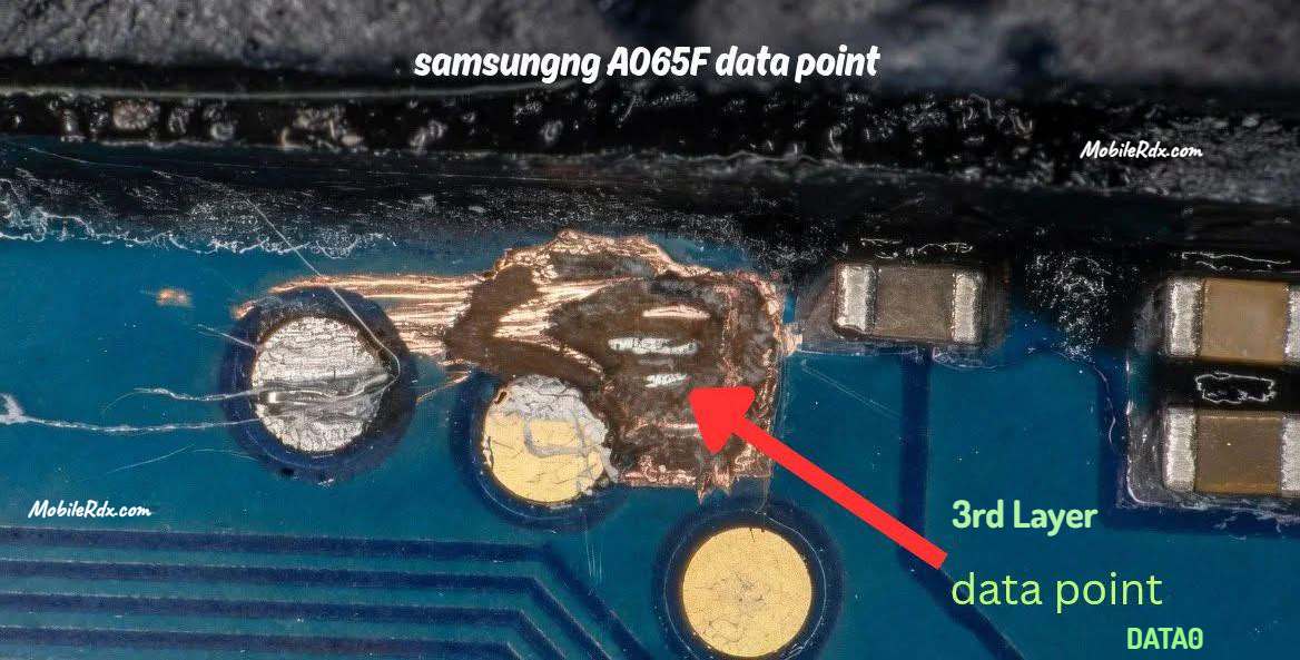 Samsung A06 SM A065F ISP Data0 Point Samsung A06 SM A065F ISP Data0 Point