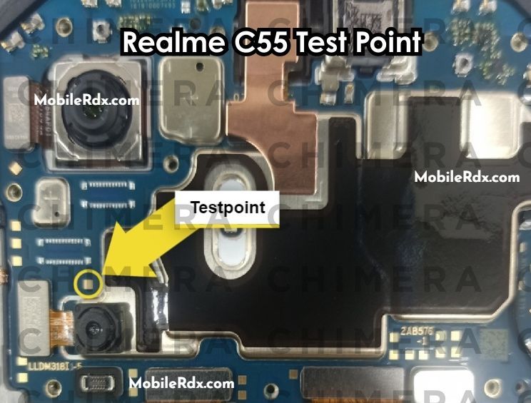 Realme C55 Test Point Realme C55 Test Point