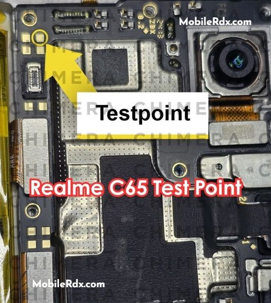 Realme C65 Test Point Realme C65 Test Point