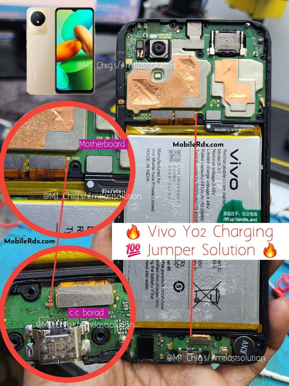Vivo Y02 Charging Ways Repair Not Charging Problem Vivo Y02 Charging Ways Repair Not Charging Problem