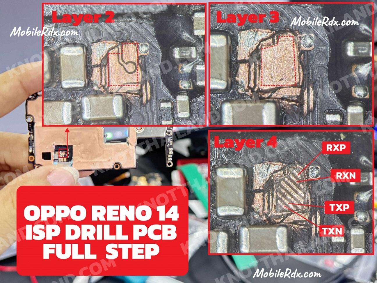 Oppo Reno 14 ISP Pinout New Oppo Reno 14 ISP Pinout New