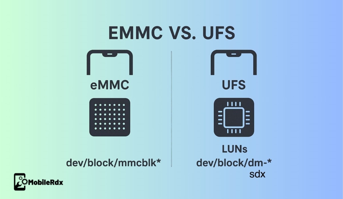 What Is UFS LUNs and eMMC Disks What Is UFS LUNs and eMMC Disks