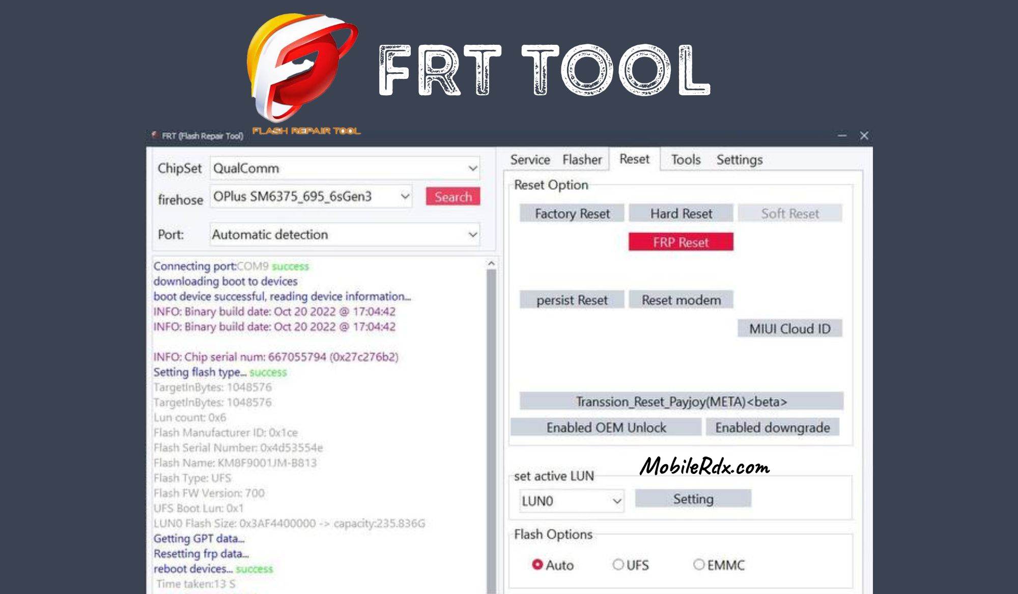 Download FRT Tool Flash Repair Tool V1 7 5 Latest Version 