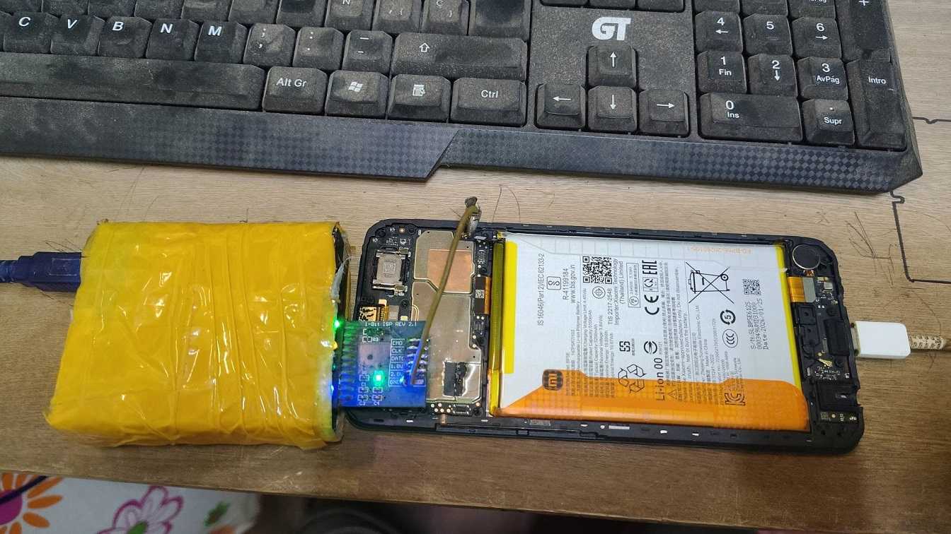 Xiaomi Redmi A7 ISP Pinout Connect to Easy Jtag Box Xiaomi Redmi A7 ISP Pinout Connect to Easy Jtag Box