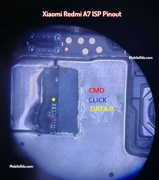 Xiaomi Redmi A7 ISP Pinout Xiaomi Redmi A7 ISP Pinout