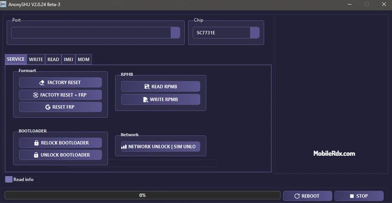 AnonySHU Tool Select CPU AnonySHU Tool Select CPU