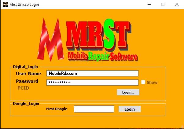 MRST Unisoc SPD Tool Login MRST Unisoc SPD Tool Login