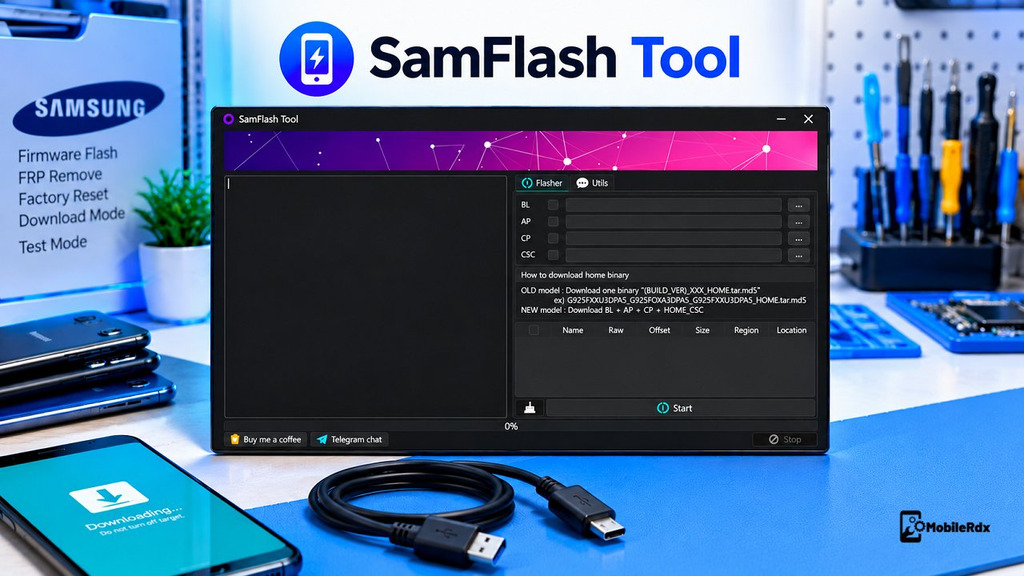 Download SamFlash Tool Latest Version Download SamFlash Tool Latest Version