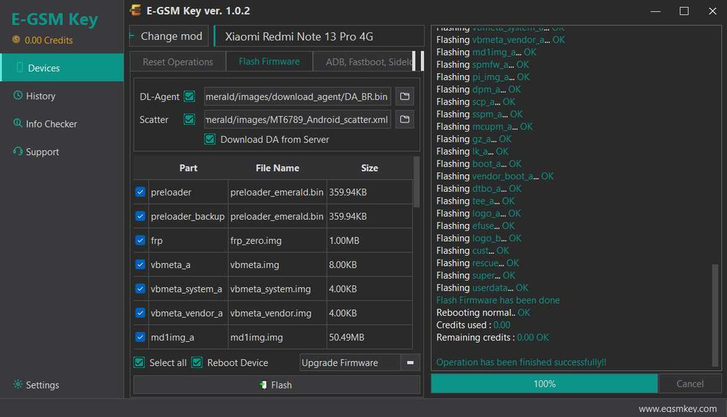 E-GSM Key Flash Firmware E-GSM Key Flash Firmware