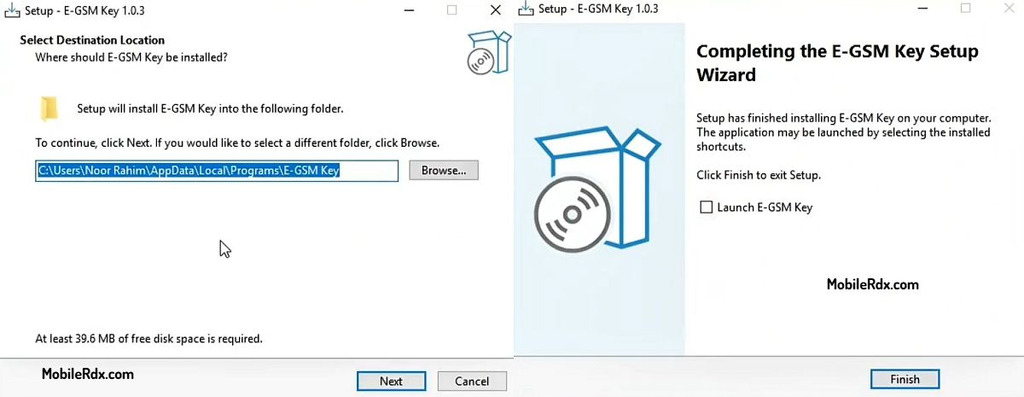 E-GSM Key Install E-GSM Key Install