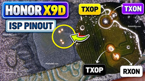 Honor X9d UFS ISP Pinout Image 300x169