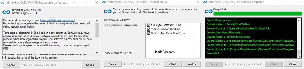 Install Infinity CM2AW Allwinner Install Infinity CM2AW Allwinner