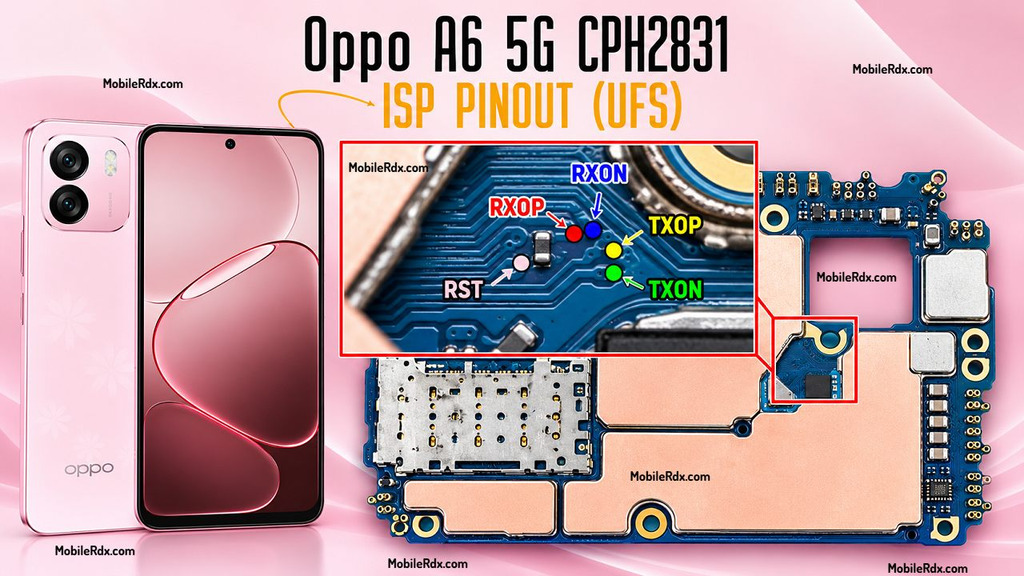 Oppo A6 5G CPH2831 ISP Pinout UFS 1024x576