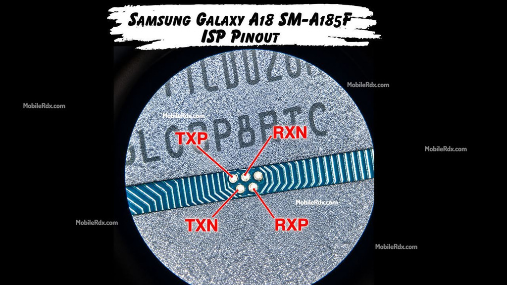 Samsung Galaxy A18 SM A185F ISP Pinout 1024x576