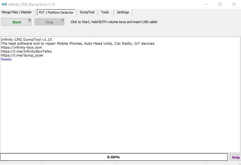 Use PDT Platform Detector Use PDT Platform Detector