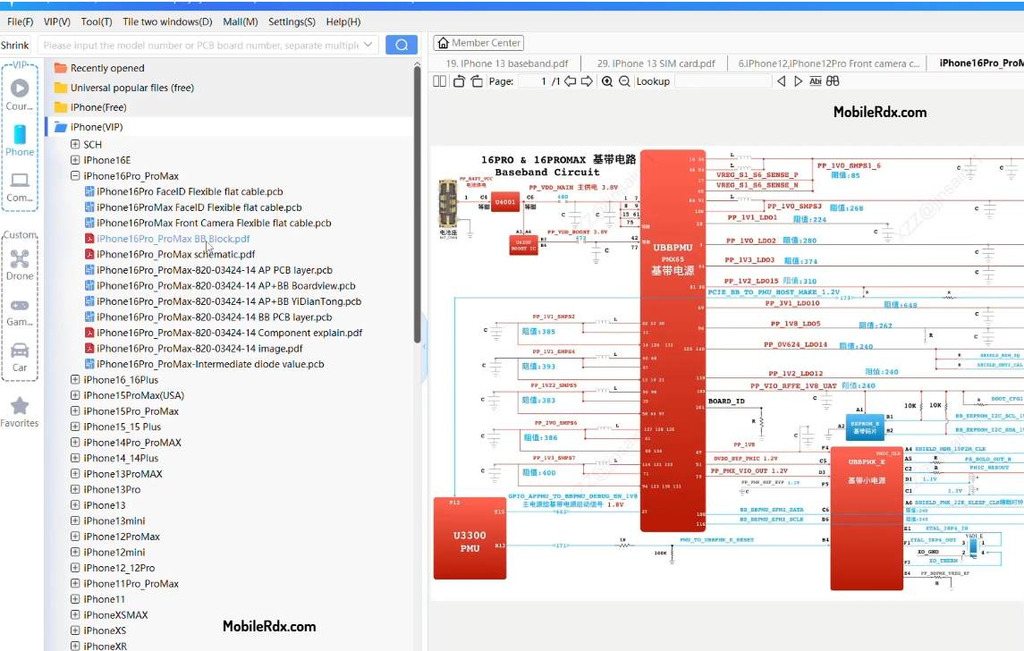 XinZhiZao Schematic Tool Main View XinZhiZao Schematic Tool Main View